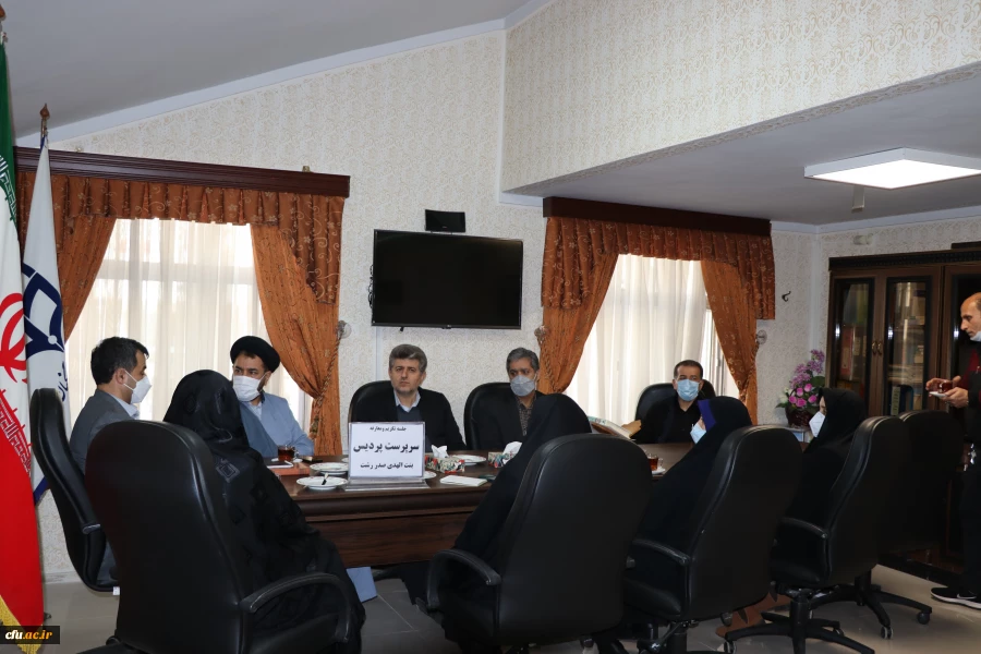 مراسم تکریم و معارفه سرپرست جدید پردیس بنت الهدی صدر گیلان 2