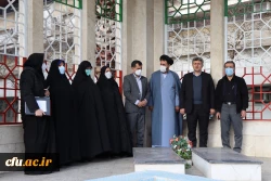 مراسم تکریم و معارفه سرپرست جدید پردیس بنت الهدی صدر گیلان 4