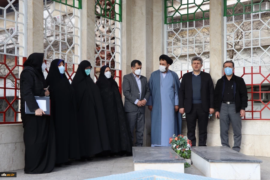 مراسم تکریم و معارفه سرپرست جدید پردیس بنت الهدی صدر گیلان 4