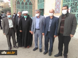 طرح شمیم خدمت توسط دانشگاه فرهنگیان استان و پایگاه مقاومت بسیج کارمندان شهدای دانشگاه فرهنگیان لرستان در حاشیه نماز دشمن شکن جمعه در مصلای الغدیر خرم آباد برگزار شد. 31