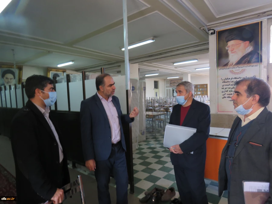  بازدید دکتر رحیمی مدیر بهسازی و منابع انسانی دانشگاه فرهنگیان کشور از امکانات پردیس های دانشگاه فرهنگیان استان آذربایجانشرقی  4
