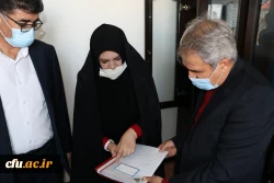  بازدید دکتر رحیمی مدیر بهسازی و منابع انسانی دانشگاه فرهنگیان کشور از امکانات پردیس های دانشگاه فرهنگیان استان آذربایجانشرقی  10