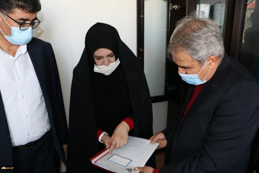  بازدید دکتر رحیمی مدیر بهسازی و منابع انسانی دانشگاه فرهنگیان کشور از امکانات پردیس های دانشگاه فرهنگیان استان آذربایجانشرقی  10