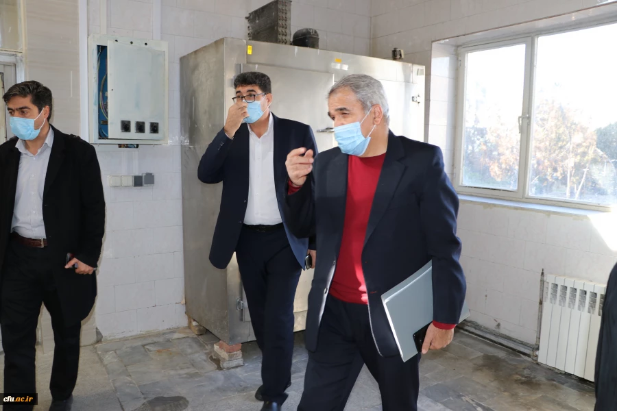 بازدید دکتر رحیمی مدیر بهسازی و منابع انسانی دانشگاه فرهنگیان کشور از امکانات پردیس های دانشگاه فرهنگیان استان آذربایجانشرقی  12