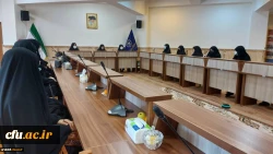 نشست مشترک حوزه علمیه خواهران و پردیس بنت الهدی صدر اردبیل 