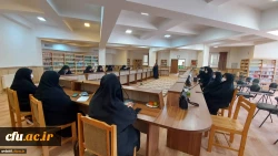 نشست مشترک حوزه علمیه خواهران و پردیس بنت الهدی صدر اردبیل 