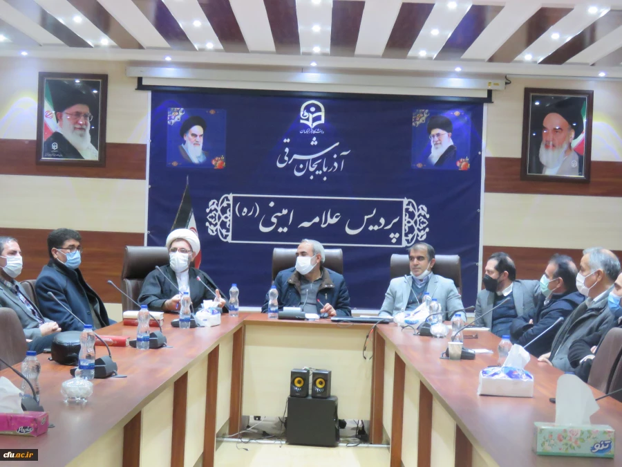 هفته پژوهش و فناوری در پردیس علامه امینی دانشگاه فرهنگیان آذربایجان شرقی برگزار شد . 4