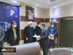 هفته پژوهش و فناوری در پردیس علامه امینی دانشگاه فرهنگیان آذربایجان شرقی برگزار شد . 10