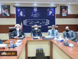 هفته پژوهش و فناوری در پردیس علامه امینی دانشگاه فرهنگیان آذربایجان شرقی برگزار شد . 5