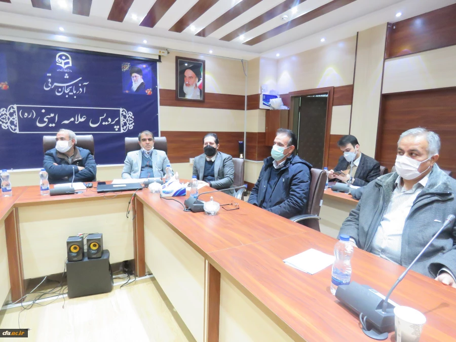 هفته پژوهش و فناوری در پردیس علامه امینی دانشگاه فرهنگیان آذربایجان شرقی برگزار شد . 6