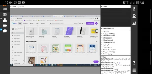 کارگاه آموزشی تولید محتوا سریع با نرم افزار کنوا
 3