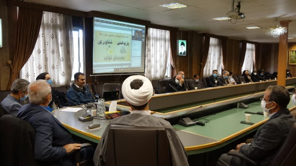 دهمین جشنواره استانی پژوهش و فناوری دانشگاه فرهنگیان استان کردستان 6