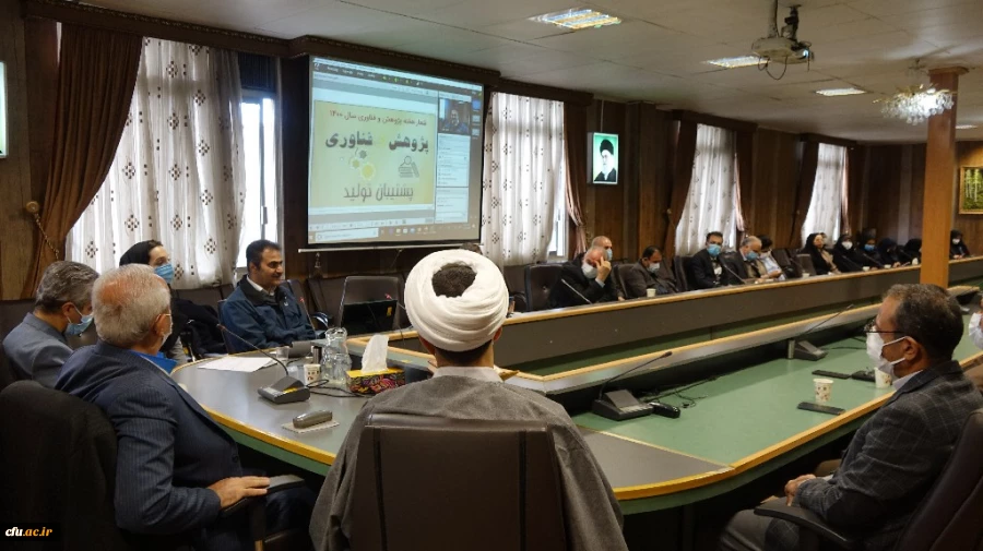 دهمین جشنواره استانی پژوهش و فناوری دانشگاه فرهنگیان استان کردستان 6