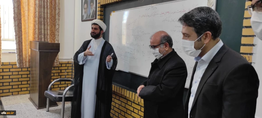 بازدید معاون هماهنگی دانشگاه فرهنگیان استان از روند برگزاری دوره "اندیشه مطهر" برادران در مرکزشیخ انصاری دزفول 4