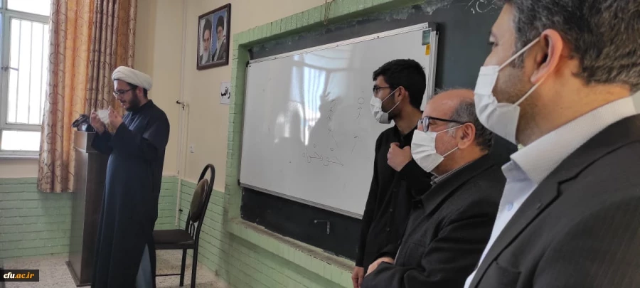 بازدید معاون هماهنگی دانشگاه فرهنگیان استان از روند برگزاری دوره "اندیشه مطهر" برادران در مرکزشیخ انصاری دزفول 5