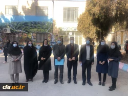 بازدید مسئولین کارورزی استان گلستان از مدارس استان خراسان شمالی 2