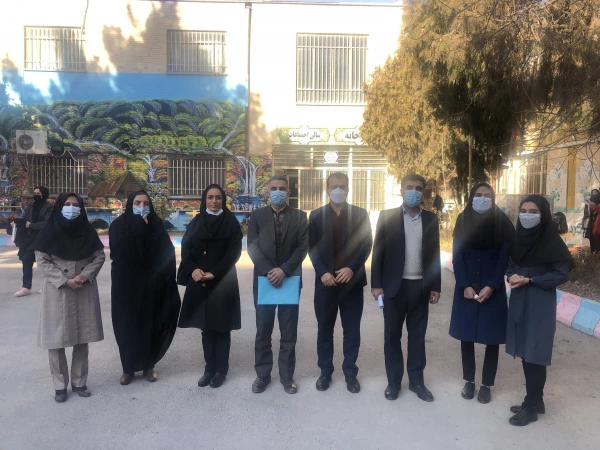 بازدید مسئولین کارورزی استان گلستان از مدارس استان خراسان شمالی 2