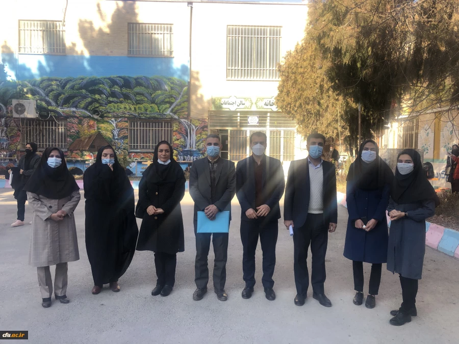 بازدید مسئولین کارورزی استان گلستان از مدارس استان خراسان شمالی 2