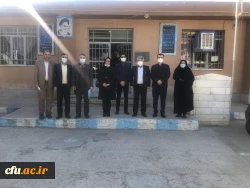 بازدید مسئولین کارورزی استان گلستان از مدارس استان خراسان شمالی 3