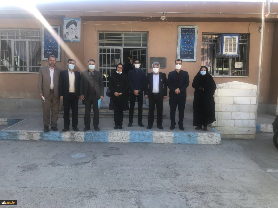 بازدید مسئولین کارورزی استان گلستان از مدارس استان خراسان شمالی 3