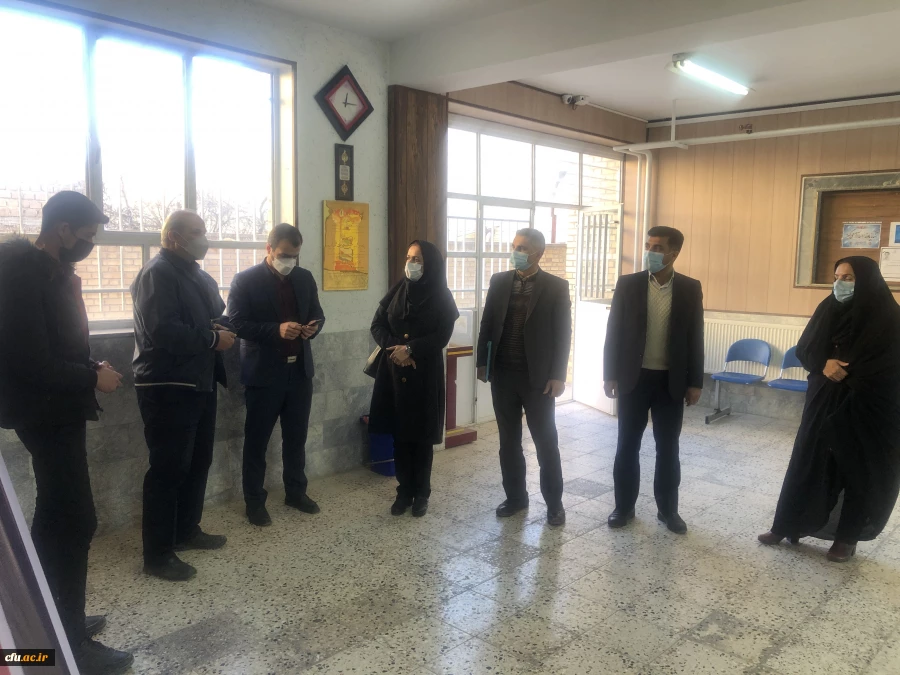 بازدید مسئولین کارورزی استان گلستان از مدارس استان خراسان شمالی 5