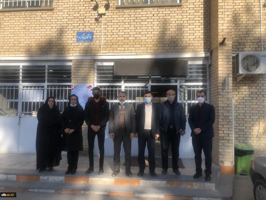 بازدید مسئولین کارورزی استان گلستان از مدارس استان خراسان شمالی 6