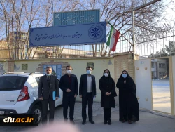 بازدید مسئولین کارورزی استان گلستان از مدارس استان خراسان شمالی 8