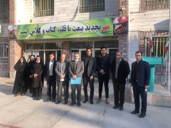 بازدید مسئولین کارورزی استان گلستان از مدارس استان خراسان شمالی 9