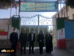 بازدید مسئولین کارورزی استان گلستان از مدارس استان خراسان شمالی 10