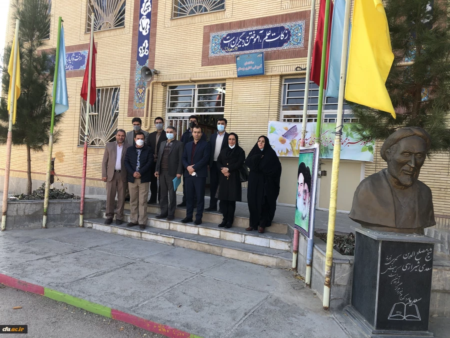 بازدید مسئولین کارورزی استان گلستان از مدارس استان خراسان شمالی 11