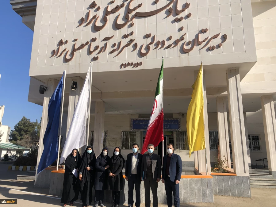 بازدید مسئولین کارورزی استان گلستان از مدارس استان خراسان شمالی 12