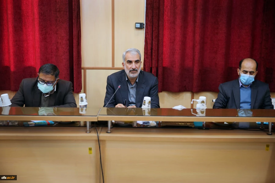 بازدید سرزده وزیر آموزش و پرورش از مرکز آموزش عالی شهید شرافت دانشگاه فرهنگیان تهران 6