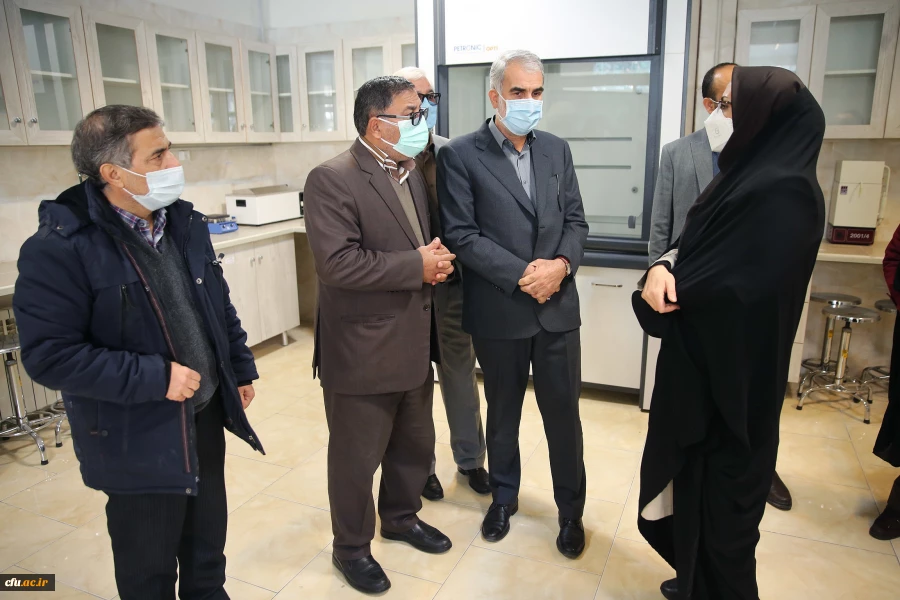 بازدید سرزده وزیر آموزش و پرورش از مرکز آموزش عالی شهید شرافت دانشگاه فرهنگیان تهران 9