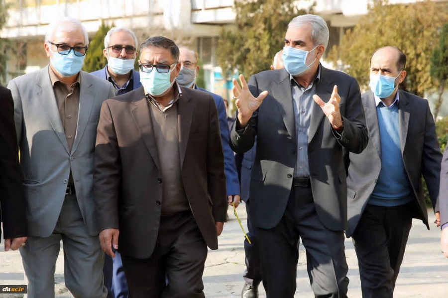  مقام عالی وزارت آموزش و پرورش از مرکز شهید شرافت بازدید کرد. 9