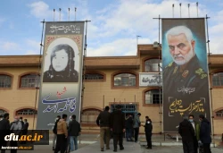 حضور اساتید و کارکنان دانشگاه فرهنگیان کردستان در مراسم گرامیداشت سالگرد حماسه 9 دی 6