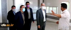 بازدید دکتر جرفی از پروژه های عمرانی پردیس حضرت رسول اکرم(ص) اهواز 5