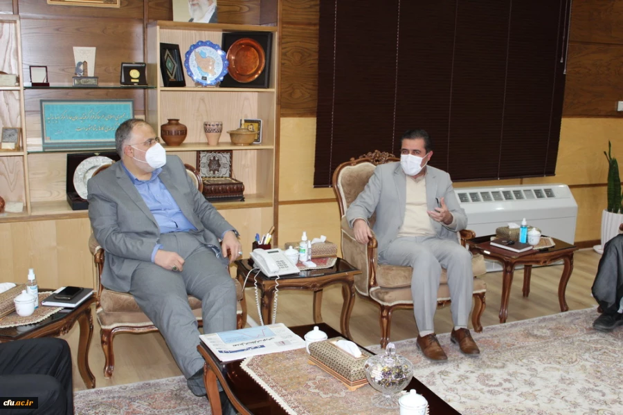 دیدار هیات رئیسه دانشگاه با استاندار جدید 2