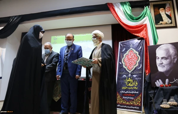 آئین بزرگداشت دومین سالگرد شهادت سردار رشید اسلام شهید سپهبد حاج قاسم سلیمانی در دانشگاه فرهنگیان گلستان برگزارشد 4