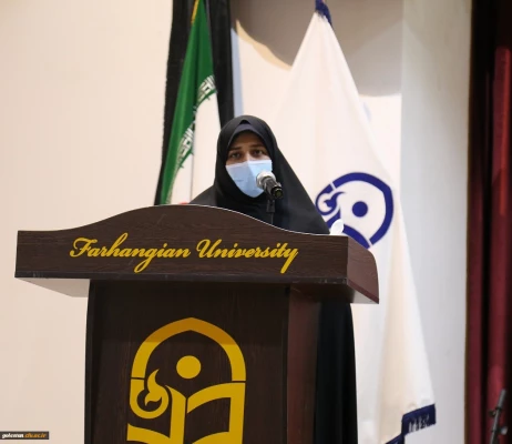 آئین بزرگداشت دومین سالگرد شهادت سردار رشید اسلام شهید سپهبد حاج قاسم سلیمانی در دانشگاه فرهنگیان گلستان برگزارشد 6