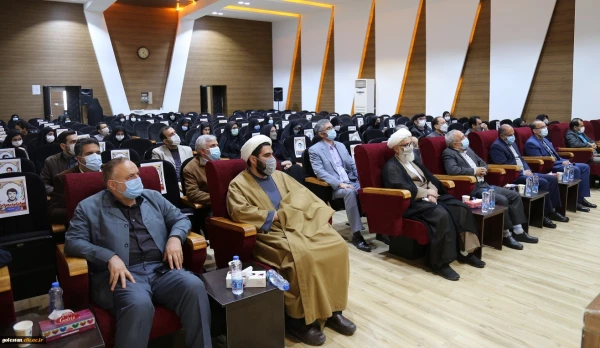 آئین بزرگداشت دومین سالگرد شهادت سردار رشید اسلام شهید سپهبد حاج قاسم سلیمانی در دانشگاه فرهنگیان گلستان برگزارشد 7