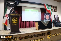 آئین بزرگداشت دومین سالگرد شهادت سردار رشید اسلام شهید سپهبد حاج قاسم سلیمانی در دانشگاه فرهنگیان گلستان برگزارشد 11