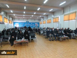 آیین گرامیداشت سالگرد شهادت سردار سلیمانی وشهادت حضرت فاطمه الزهرا (س)در دانشگاه فرهنگیان استان آذربایجان شرقی برگزار گردید. 4 4