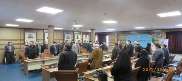  مراسم گرامیداشت سالگرد شهادت سردار رشید اسلام،حاج قاسم سلیمانی و ایام فاطمیه در دانشگاه فرهنگیان اردبیل