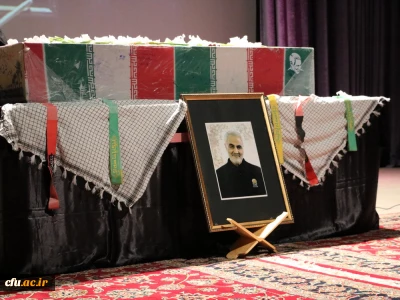 تشییع پیکر مطهر شهید گمنام در دانشگاه فرهنگیان قزوین به روایت تصویر