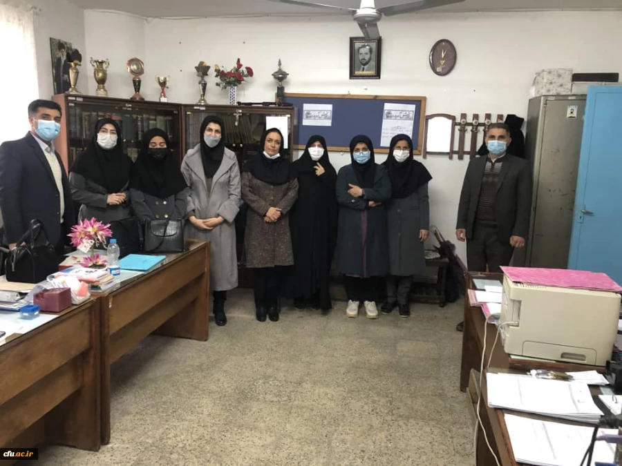 بازدید مسئولین کارورزی استان گلستان از مدارس مجری طرح کارورزی استان گیلان 10