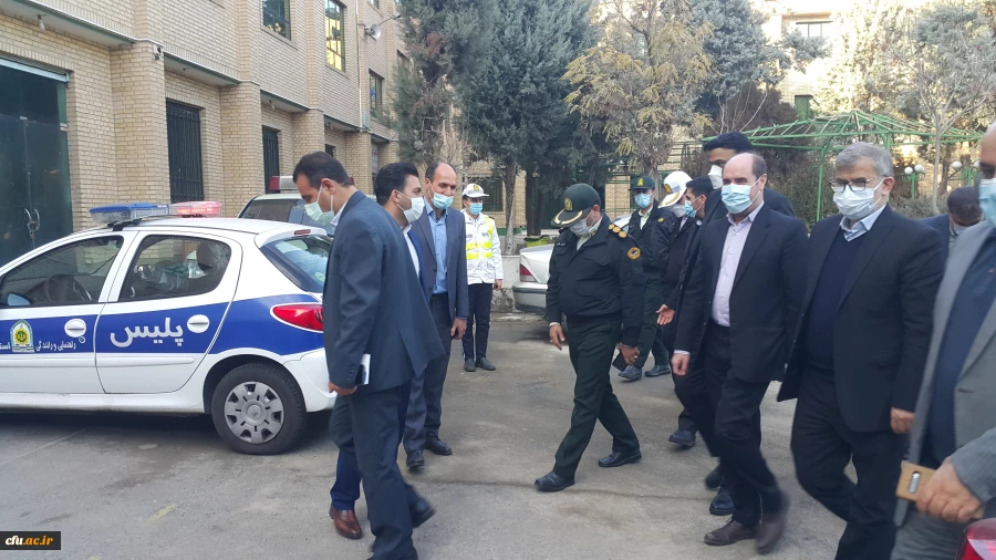 حضور جناب آقای دکتر عبدالهی استاندار محترم البرز در دانشگاه فرهنگیان استان البرز 5