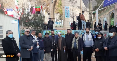 در دومین سالگرد شهادت سردار سلیمانی برگزار شد:

دیدار مروجین فرهنگ ایثار و شهادت سازمان مرکزی دانشگاه فرهنگیان از گلزار شهدای کرمان