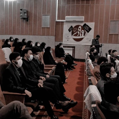 رونمایی از لوگوی قرارگاه جهاد تبیین دانشگاه فرهنگیان استان البرز در آیین گرامیداشت دومین سالگرد شهادت سردار سلیمانی 4