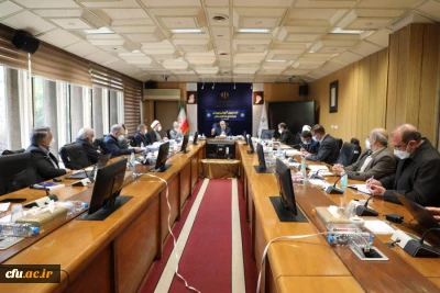 به روایت تصویر:

جلسه هیات امنای دانشگاه فرهنگیان در نشست نخست با یوسف نوری، وزیر آموزش و پرورش