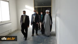 بازدید نماینده ولی فقیه در استان از فعالیت های عمرانی دانشگاه فرهنگیان کردستان
 5
